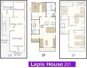 Lapis House 201 - 2F