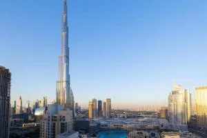 Luxury Burj Khalifa View - mins Walking Dubai Mall - Dubai