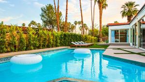 Serene home with pool with mountain views