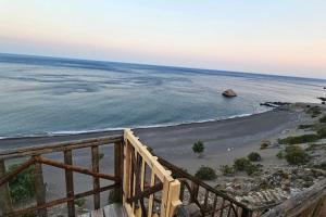 Seafront house with private beach in South Crete