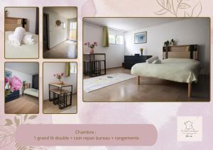 Appartements Studio frais & cosy Lyon-LDLC Arena Lyon - Eurexpo - LDLC Arena - Groupama Stadium - Eurexpo - 15mn Lyon : photos des chambres