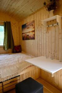 Bienenwagen Weitblick, Kamin, Sauna ganzjährig nutzbar