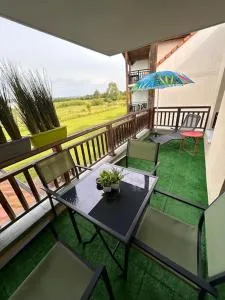 Le nid de Sitelle, appartement, piscine et sauna - 圣玛丽拉布朗什