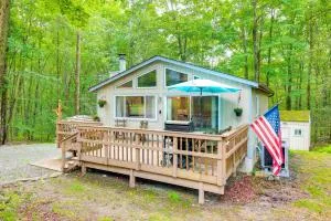 Deck and Fire Pit Pet-Friendly Pocono Lake Abode! - Thornhurst