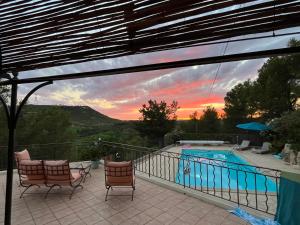 Villas Villa BELVENTO, superbe villa au calme, piscine, vue incroyable ! : photos des chambres