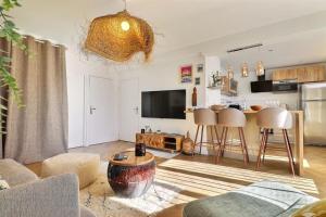 Appartements Magnificent T3 apartment with balcony and parking - Sainte-Foy-les-Lyon : photos des chambres