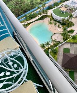 Blissful Bali Studio Azure North by THE BALI CORNER AT AZURE NORTH, High Floor, Beautiful View of Resort Amenities and Mt Arayat