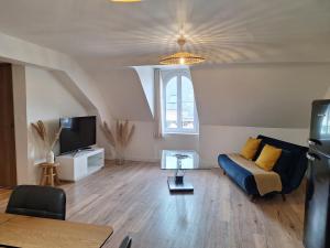 Appartements Faubourg des voyageurs 7 - T2 climatise 2 personnes - proche axe autoroute : photos des chambres