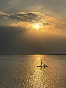 Beach house with sauna