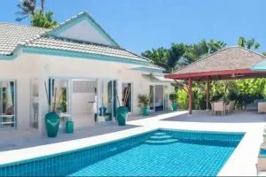 2 Bedroom Villa Baan Khwam Rak next to beach, private pool - Hua Thanon Beach