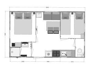 Campings Camping de Brouel : Mobile Home 2 Chambres