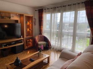 Appartements Apt 2 pieces, vue admirable, localisation exceptionnelle a 20 mn de Paris : photos des chambres