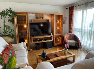 Appartements Apt 2 pieces, vue admirable, localisation exceptionnelle a 20 mn de Paris : photos des chambres