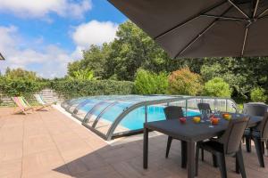 Maisons de vacances Sarzeau - 12 pers - Piscine couverte et Billard : photos des chambres