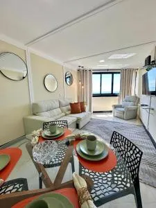 (308BG) Vista mar com requinte na praia da Litorânea - Pimenta