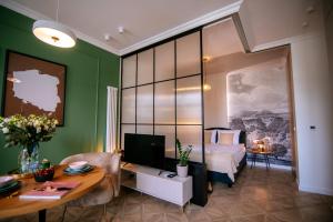 Apartamenty Chopina Stare Miasto Zamość, Apartamenty Dwuosobowe, Apartamenty Czteroosobowe z Prywatną Sauną