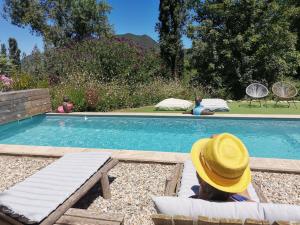 Maisons d'hotes Bulles d-Olive Olea - Piscine & Jacuzzi avec vue : photos des chambres