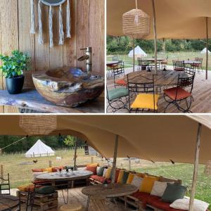 Campings La Bele & Toile : photos des chambres