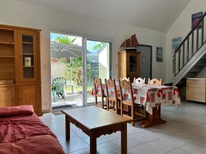 Villas 1002 - Maison 5p a 1km de la Plage des Vallees : photos des chambres