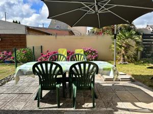 Villas 1002 - Maison 5p a 1km de la Plage des Vallees : photos des chambres