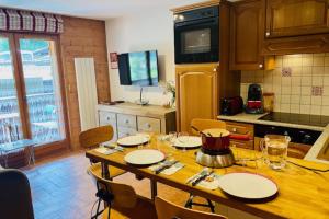 Appartements Slopes Of Les Houches 25 M With Balcony : photos des chambres