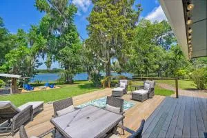 Lakeside Lilypad Wonderland Kayak Grill Firepit - Fleming Island