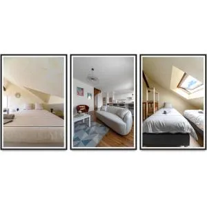 Le Grenet - Appartement design en duplex - Abrest Le Grenet - Appartement design en duplex - Abrest