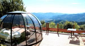 Tentes de luxe Nuits D'y Cimes : Nuit Insolite Bulle, SPA : photos des chambres