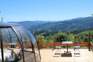 Tentes de luxe Nuits D'y Cimes : Nuit Insolite Bulle, SPA : photos des chambres