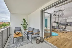 apanoxa homes I XXL Balkon I Kinderspielplatz I Boutique Apartment - 伯根