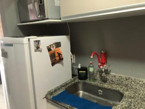Flat Hotel morador 1110 Suíte,Sofá,Varanda,Cozinha