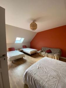 La Maison Bleue, maison mitoyenne de campagne