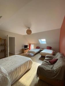 La Maison Bleue, maison mitoyenne de campagne