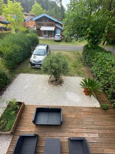Maisons de vacances COTTAGE ENTRE CONTIS ET MIMIZAN PLAGE - Piscine chauffee et balneotherapie : photos des chambres