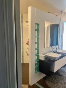 Maisons de vacances Villa avec piscine a Casteljaloux : photos des chambres