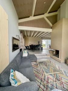 Maisons de vacances Villa avec piscine a Casteljaloux : Maison 3 Chambres