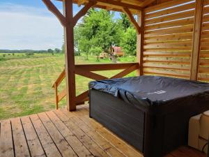 Osada Karszewo, sauna bania, ryby