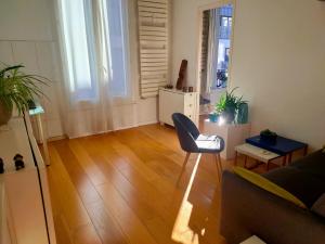 Appartement moderne à Clichy, 35 m², idéal pour 4 personnes.