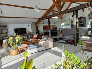 Appartements Appartement spacieux a Saint-Jean-Lasseille avec vue sur montagne : photos des chambres