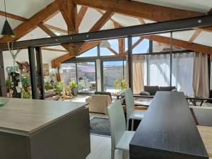 Appartements Appartement spacieux a Saint-Jean-Lasseille avec vue sur montagne : photos des chambres