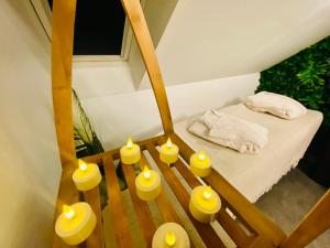 Appartements Saphir Spa - Sauna Balneo Chromotherapie Massage : photos des chambres