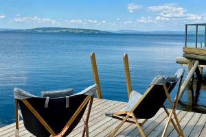 Idylliske Evjua ved Mjøsa