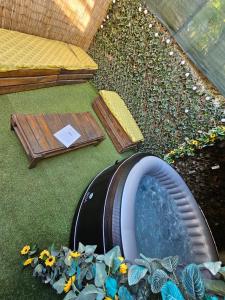 Grand appartement RDC clim - jacuzzi - parking