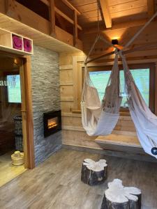 Privat Sauna Whirlpool Blockhaus- Balance Apartments by M&A