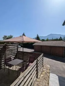 Cabana & Studio Alpin Annecy - Terrasse Parking - Argonay