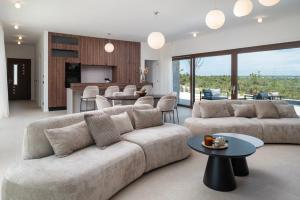 Luxury Villa Terra & Aria Dalmatica heated pool sauna & jacuzzi