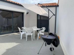 Maison à la chaume proche plage sauvage 3chambres