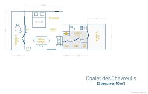 CHALET DES CHEVREUILS -les chalets de Montsermage