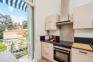Appartements MONT FLEURI- Somptueux 2 pieces - Parking - Menton : photos des chambres