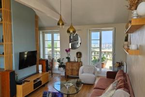 Le toit chic à 15 mn Paris Centre